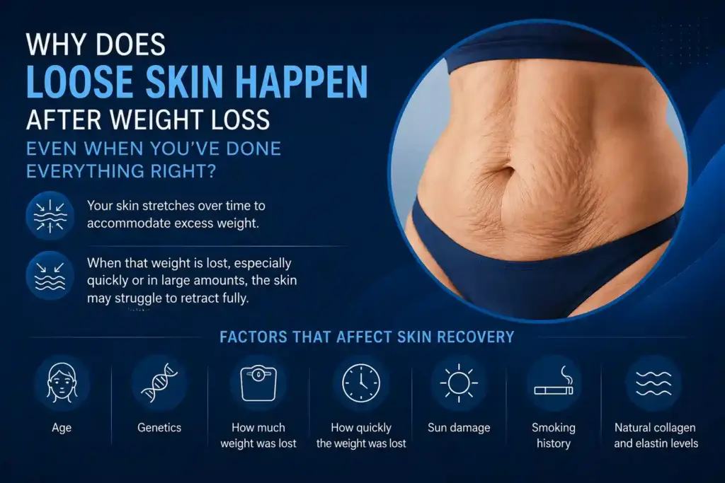Why Does Loose Skin Happen After Weight Loss Even When You’ve Done Everything Right Bletchley?